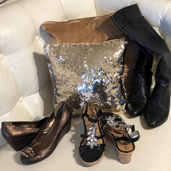 BCBG Wedges - Jeweled - Picture 8 of 8